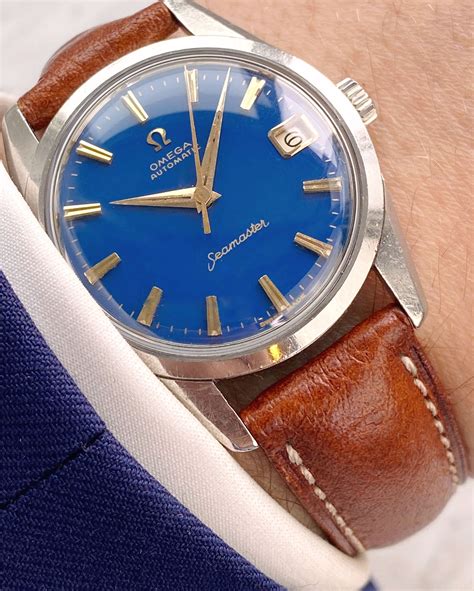 blue seamaster omega|Omega Seamaster blue dial vintage.